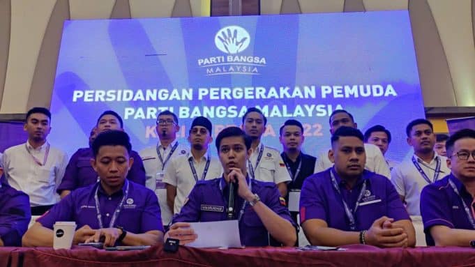 Ketua Pemuda Parti Bangsa Malaysia (PBM) Na'im Brundage