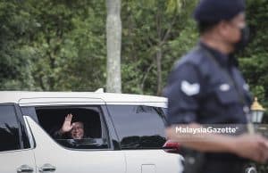 Perdana Menteri sudah tiba di Istana Negara
