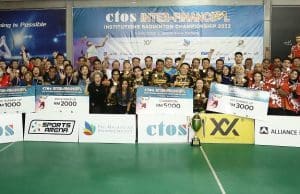Maybank juara Kejohanan Badminton Antara Institusi Kewangan CTOS