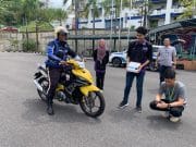 Pelajar UTeM cipta produk inovasi kurangkan nahas motosikal