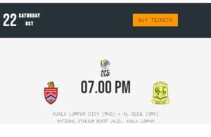 Ramai bantah waktu final Piala AFC pukul 7 malam