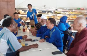 Hari ketiga kempen, Isham makin bersemangat