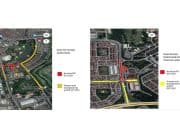 Beberapa jalan di Kajang, Bangi ditutup pada hari penamaan calon