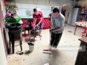 114 mangsa banjir masih di PPS, penduduk mula bersihkan rumah