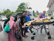 Calon BN, PN berganding bahu bantu mangsa banjir