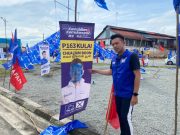Conteng poster, lawan mula takut dengan calon BN Kulai