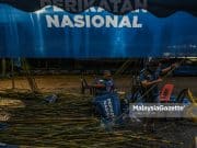 Calon PN Padang Serai beri keterangan kepada polis berhubung kenyataan ‘kerajaan zina’