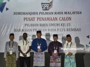 Lapan kerusi Parlimen NS jadi rebutan 35 calon kerusi Parlimen