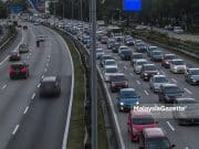 LRT Tergendala – Kenderaan di Lebuhraya Bertambah