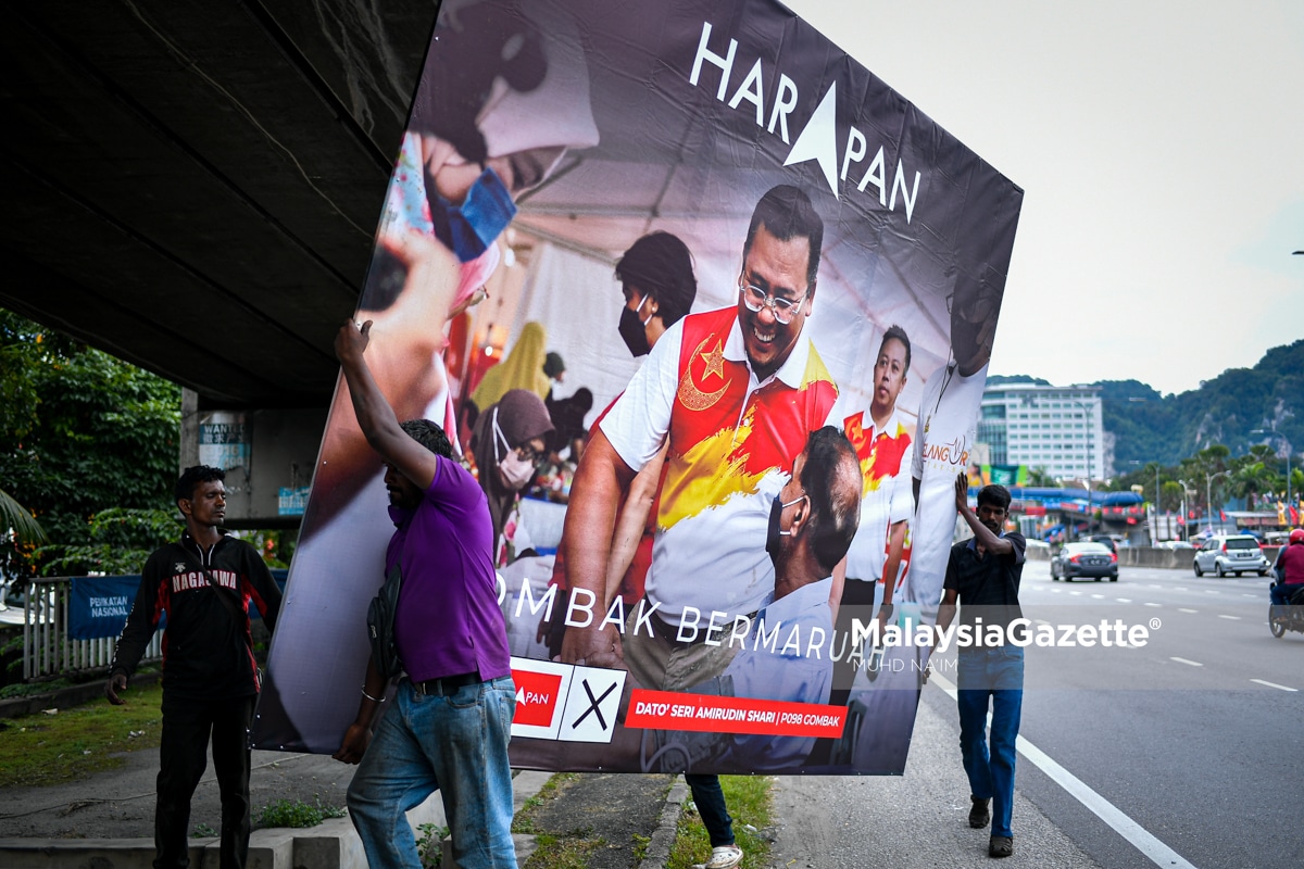 Papan Iklan, Bendera, Poster Bahan Kempen #PRU15 | MalaysiaGazette