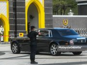 Agong pengerusikan Mesyuarat Majlis Raja-Raja Melayu pagi ini