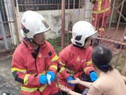 Ibu, anak cedera ketika selamatkan diri dari kebakaran rumah