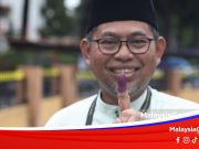 #PRU15: Calon PN Di Sungai Buloh Buang Undi Di Kawasan Bertanding