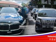 #PRU15 : Muhyiddin Dan Anwar Tiba Di Istana Negara