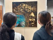 42 karya lukisan bertaraf antarabangsa di GAH-UMS
