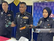 Tiga ahli Geng Pak An pecah mesin layan diri ditangkap