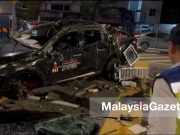 Dua penumpang Triton parah dirempuh Myvi