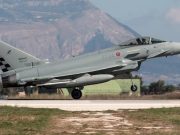 Jet pejuang Itali terhempas