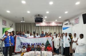 30 keluarga terima sumbangan SWM Kasih Krismas