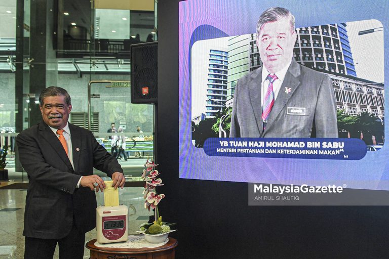 Mat Sabu Hari Pertama Di Kementerian Pertanian Dan Keterjaminan Makanan