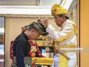 Sultan Selangor Berangkat ke Istiadat Pengurniaan Darjah dan Bintang Kebesaran