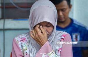 Ibu Nurul Azwani tidak boleh tengok, baca berita tanah runtuh Batang Kali
