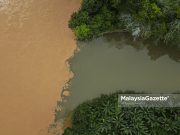 Dari warna ‘teh tarik’ air Sungai Wias bertukar hitam