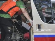 Anggota APM pengsan ketika operasi SAR tanah runtuh