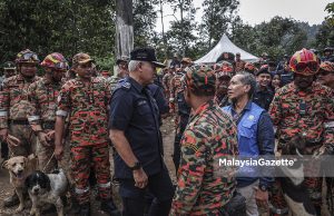 Operasi SAR mangsa tanah runtuh Batang Kali ditamatkan jam 12 tengah hari
