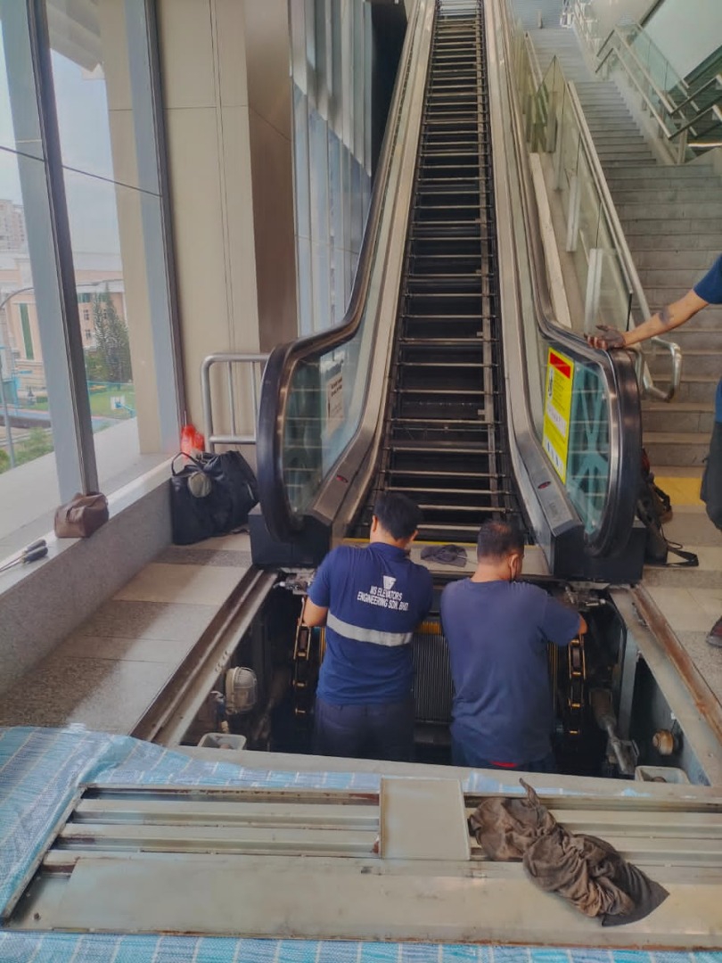 Rapid Rail giat jalankan kerja-kerja baik pulih fasiliti stesen
