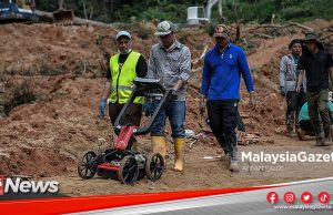 MGNews: GPR Kesan Tanda Mayat Namun Hasil Penggalian Gagal Temukan Jasad – Bomba