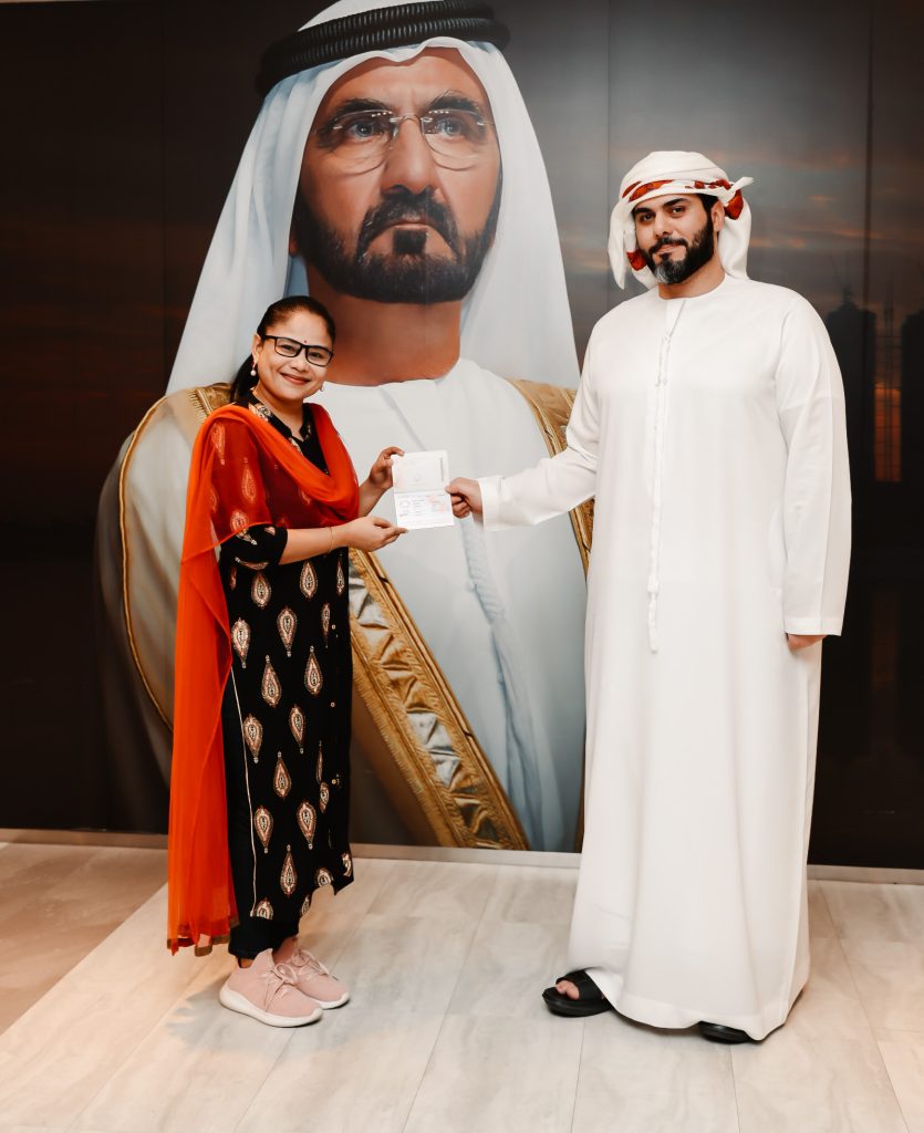 Denes, Vimala terima anugerah Golden Visa UAE 2