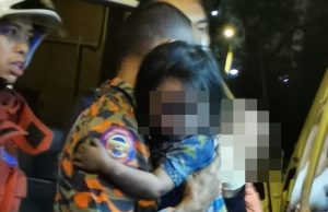 4 termasuk dua kanak-kanak cedera, rumah terbakar