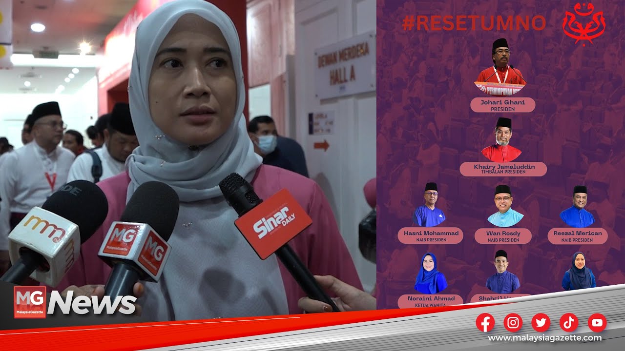 MGNews: Poster Seperti Reset UMNO Akan Sentiasa Ada Ketika Menjelang Pemilihan Parti – Dira