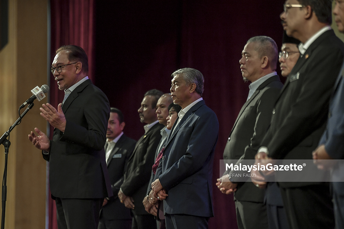 PM, TPM Hadir Perhimpunan Bulanan Jabatan Perdana Menteri