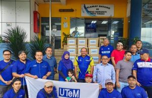 UTeM hulur bantuan pasca banjir di Kota Tinggi