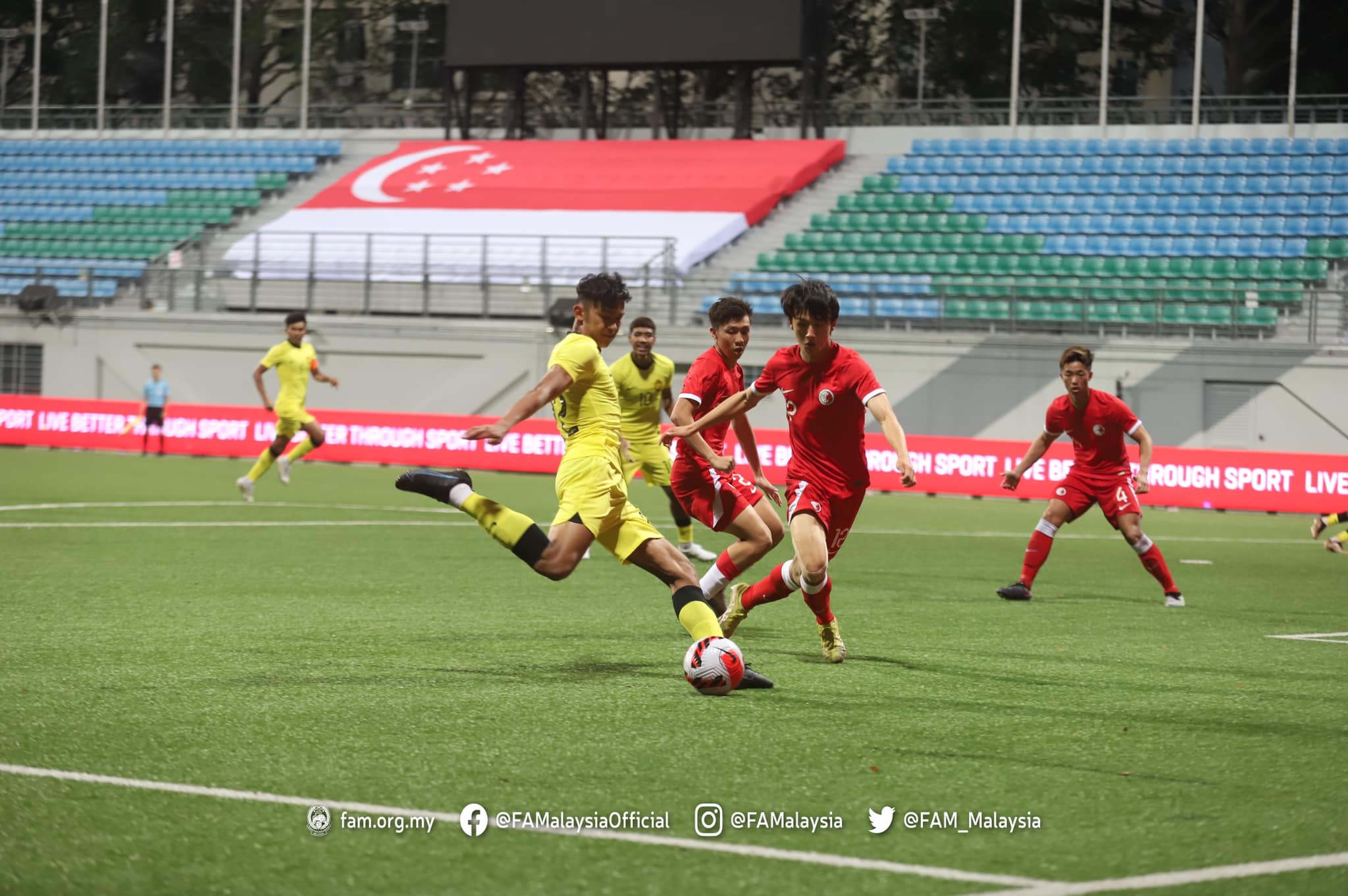 Skuad Harimau Muda julang Piala Merlion 2023