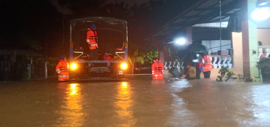 Banjir Di Johor Semakin Membimbangkan