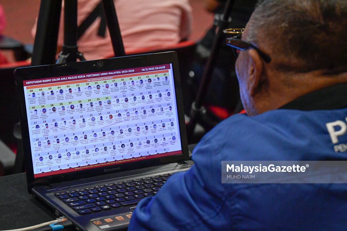 Keputusan Terkini Pemilihan UMNO 2023 10