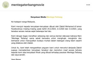 Pengarah Mentega Terbang nafi mahu wujud budaya murtad