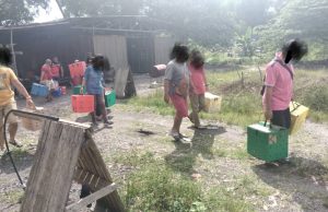 Leka sabung ayam, tujuh individu lari lintang-pukang