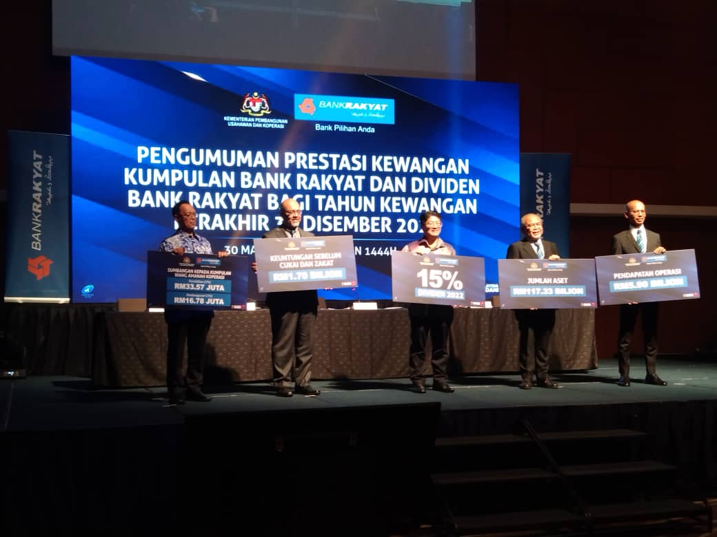 Bank Rakyat umum dividen 15 peratus