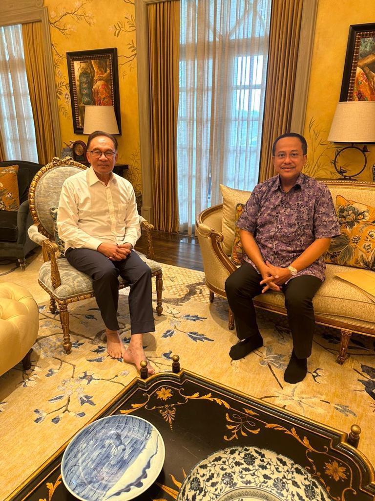 MB Terengganu bertemu Anwar petang tadi