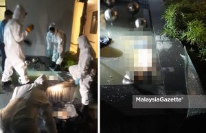 Wanita mati jatuh dari tingkat 38