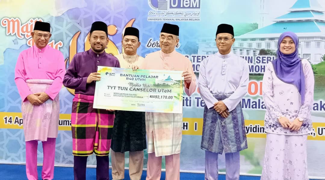 YBR peruntuk RM80,000 bantuan pelajar B40 UTeM, anak yatim, asnaf