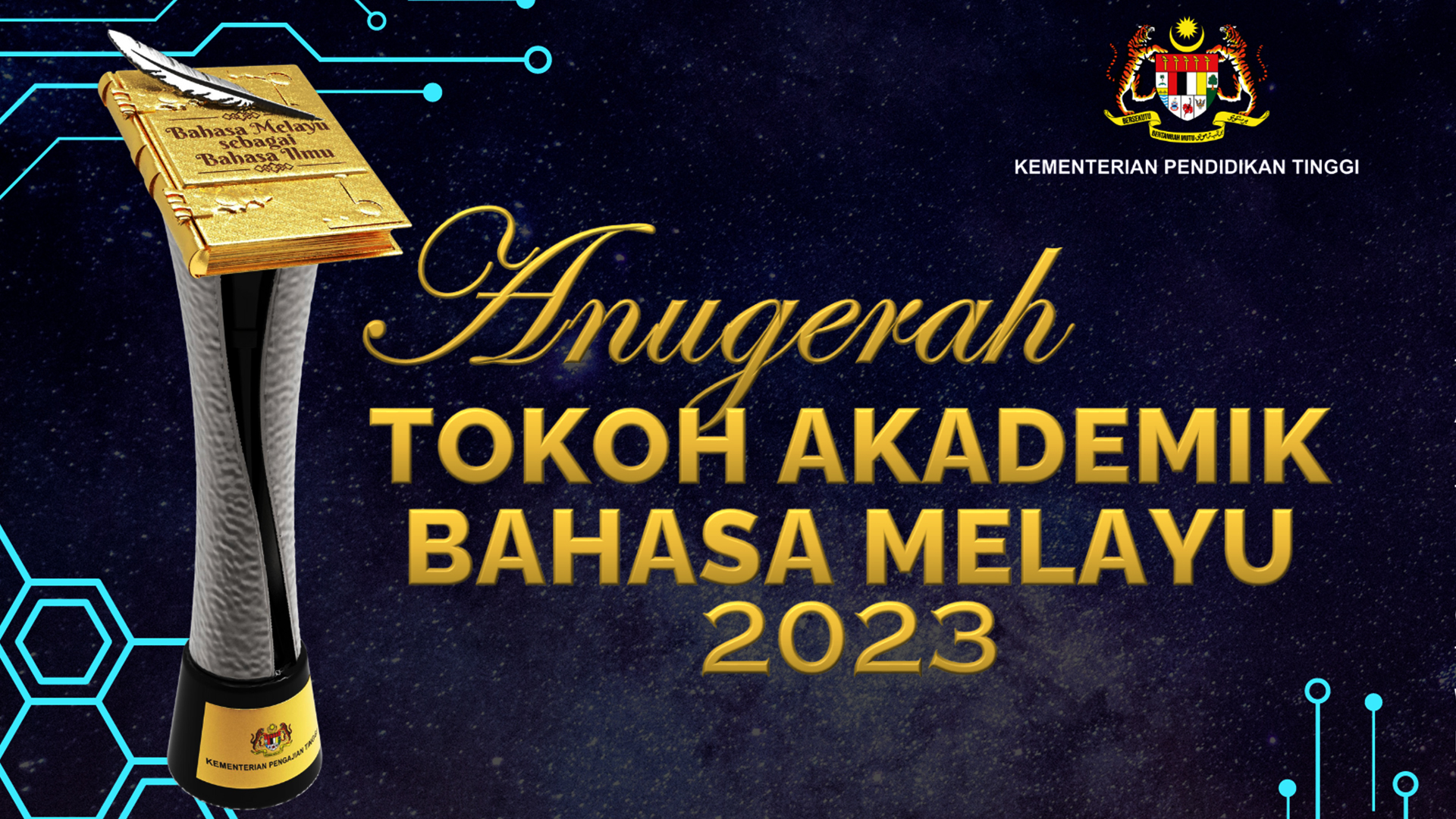 Pencalonan Anugerah Tokoh Akademik Bahasa Melayu dibuka hingga 2 Jun