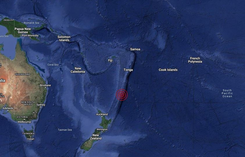 Gempa Bumi Kuat Magnitud Gegar Kepulauan Kermadec