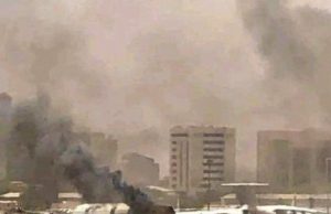Pesawat Saudia terkena tembakan di Khartoum