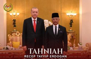 Agong ucap tahniah kepada Erdogan
