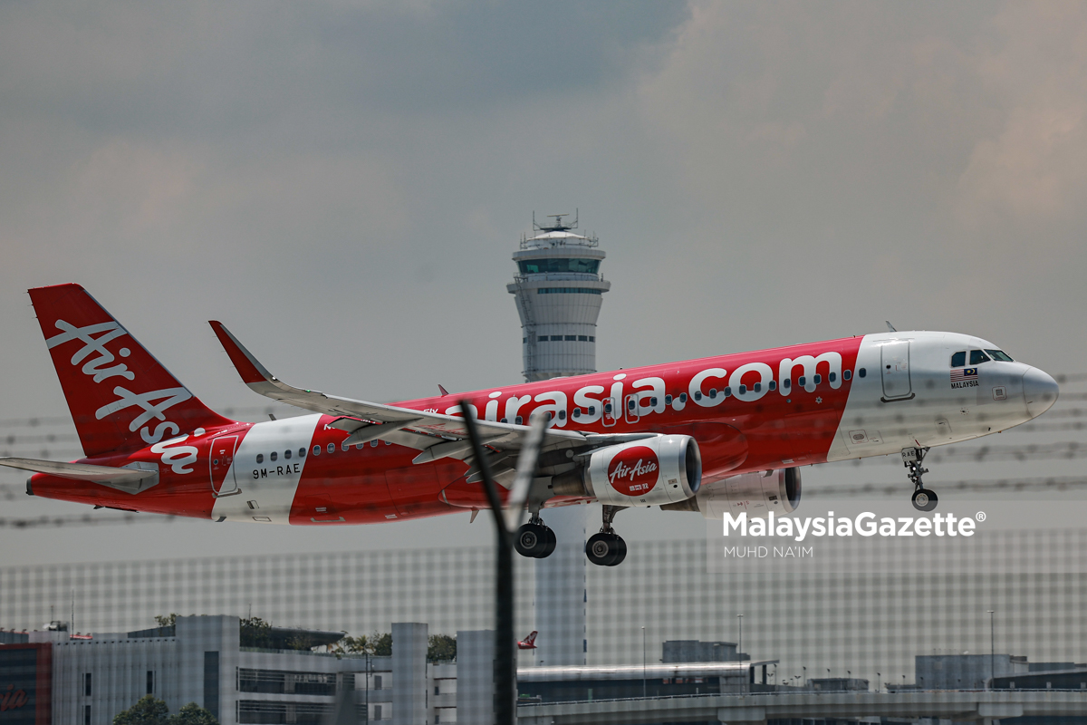 Kapasiti tempat duduk AirAsia melonjak pada suku kedua 2023